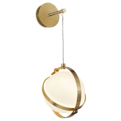 BAR2225275 Baroncelli Vega LED Wall Sconce - Color: White - V sku BAR2225275