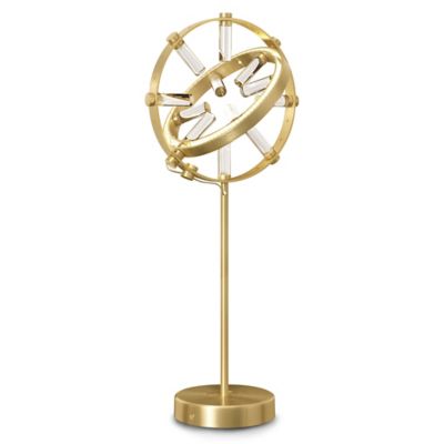 BAR2225282 Baroncelli Globo LED Table Lamp - Color: Gold - Si sku BAR2225282