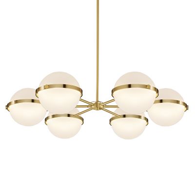 BAR2225355 Baroncelli Polaris LED Chandelier - Color: White - sku BAR2225355