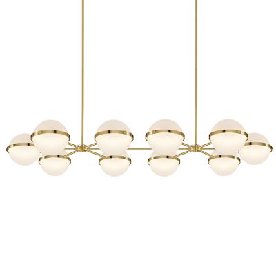 BAR2225362 Baroncelli Polaris LT55 LED Chandelier - Color: Go sku BAR2225362