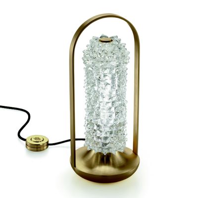 Barovier & Toso Opéra LED Table Lamp - Color: Clear - Size: 1 light - 7391