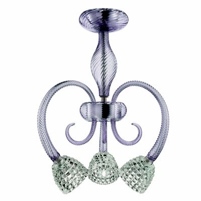 BAT2418329 Barovier & Toso Quadri Chandelier - Color: Pink -  sku BAT2418329