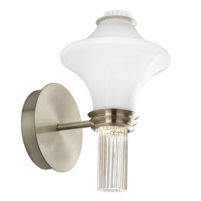 BAT2418330 Barovier & Toso Metropolis Wall Sconce - Color: Cl sku BAT2418330