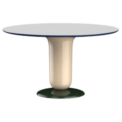 BD Barcelona Explorer Round Dining Table 4 - Color: Cream - EXP04COL05