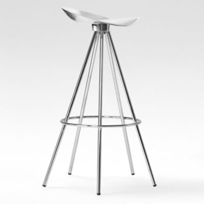 BD Barcelona Jamaica Swivel Stool - Color: Silver - JAMTABALBAR