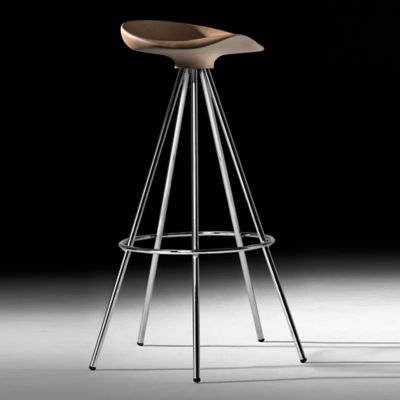 BD Barcelona Jamaica Swivel Stool - Color: Silver - JAMTABHAYABAR