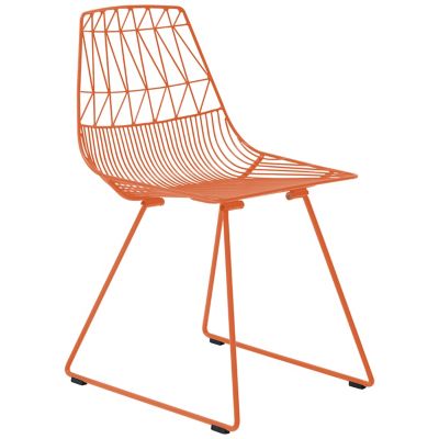 Bend Goods Lucy Indoor/Outdoor Side Chair - Color: Orange - LUCYOR