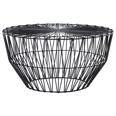 Bend Goods Drum Outdoor Ottoman/Table - Color: Black - DRUMBLK