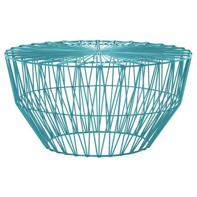 Bend Goods Drum Outdoor Ottoman/Table - Color: Blue - DRUMPC