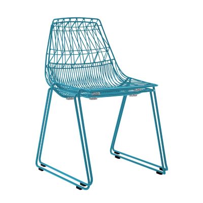 Bend Goods Lucy Indoor/Outdoor Stacking Chair - Color: Blue - STACKLUCYPC