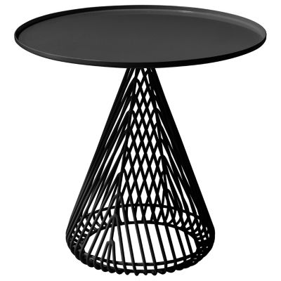 Bend Goods Cono Table - Color: Black - CONICALTABLEBLK
