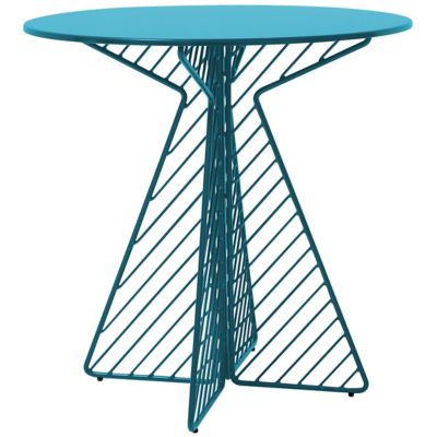 Bend Goods Café Round Bistro Table - Color: Turquoise - Size: 30 - CAFE