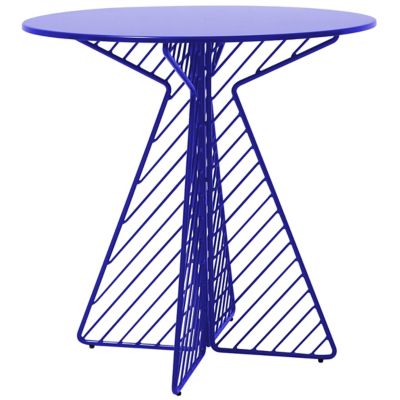 Bend Goods Café Round Bistro Table - Color: Blue - Size: 30 - CAFETABLE