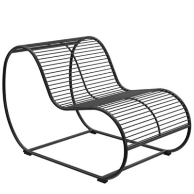 Bend Goods Loop Outdoor Lounge Chair - Color: Black - LOOPBLK