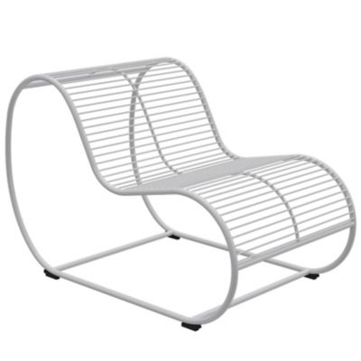 Bend Goods Loop Outdoor Lounge Chair - Color: White - LOOPWH