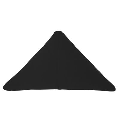 Bend Goods Triangle Outdoor Throw Pillow - Color: Black - TRIPILLOWBLK