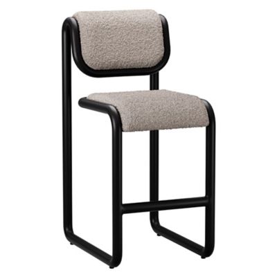 Bend Goods Tube Counter/Bar Stool - Color: Matte - TUBECOUNTERGRBCLEBLK