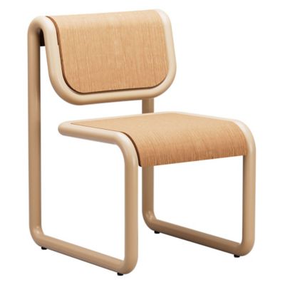 Bend Goods Tube Chair - Color: Natural - TUBEDININGWOODTAN