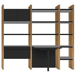 Semblance 3-Section with Peninsula Desk, 5413-PN, Office System