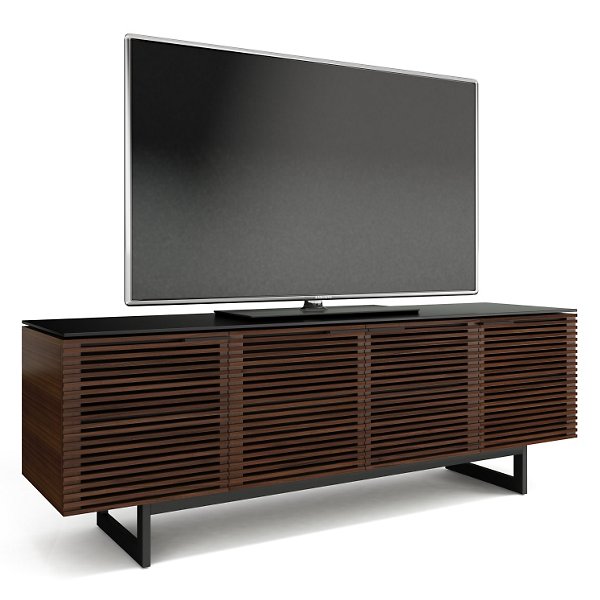 Corridor Media Cabinet - Color: Brown - Size: Quad-Wide - BDI Furniture 8179 CWL