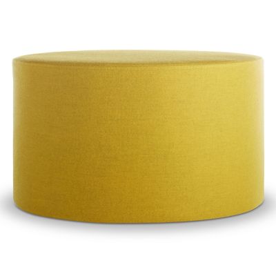 BDT667316 Blu Dot Bumper Ottoman - Color: Yellow - Size: Lar sku BDT667316