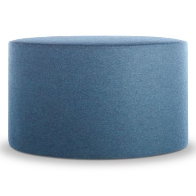 Blu Dot Bumper Ottoman - Color: Blue - Size: Large - BY1-LGOTTO-MR