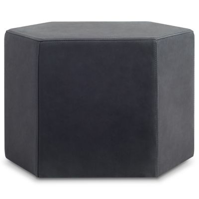 BDT670638 Blu Dot Hecks Ottoman - Color: Black - HK1-OTTOMN- sku BDT670638