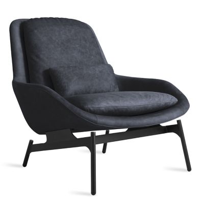 Blu Dot Field Lounge Chair - Color: Black - FD1-LNGEOB-IN