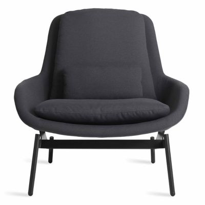 BDT2111722 Blu Dot Field Lounge Chair - Color: Black - FD1-LN sku BDT2111722