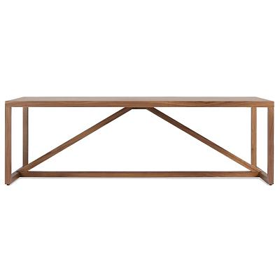 Strut Wood Square Coffee Table