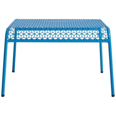 BDT669608 Blu Dot Hot Mesh Ottoman - Color: Blue - HM1-OTTOM sku BDT669608