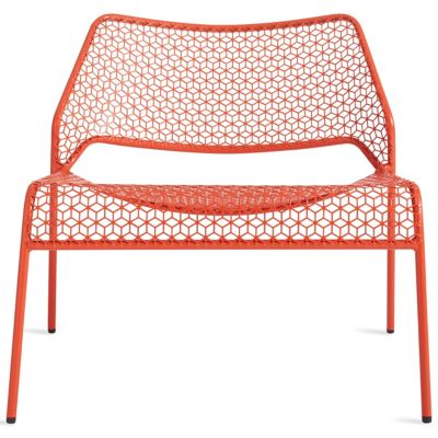 Blu Dot Hot Mesh Lounge Chair - Color: Red - HM1-LNGCHR-RD