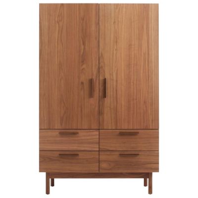 BDT670990 Blu Dot Shale Bar Cabinet - Color: Brown - SH1-CAB sku BDT670990