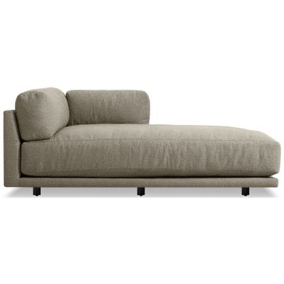 Blu Dot Sunday Chaise - Color: Grey - SN1-RTCHSE-BK