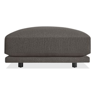 BDT2463707 Blu Dot Sunday Ottoman - Color: Black - Size: Smal sku BDT2463707