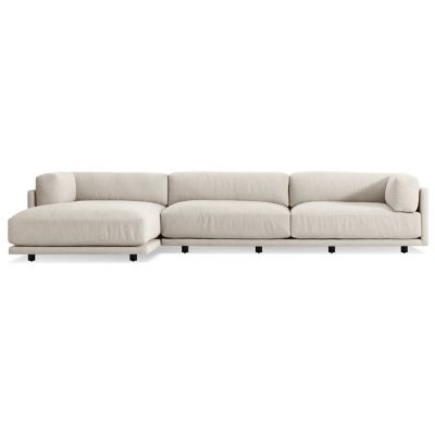 BDT1774396 Blu Dot Sunday Sofa with Chaise - Color: Beige - S sku BDT1774396