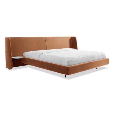 Blu Dot Hunker Bed - Color: Brown - Size: King - HU1-KGBDMB-CV