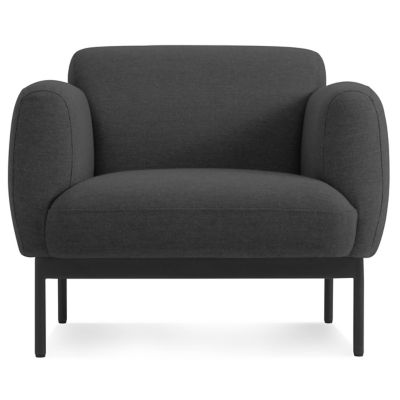 Blu Dot Puff Puff Lounge Chair - Color: Black - PF1-LNGCHR-PA