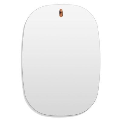 BDT852121 Blu Dot Hang 1 Swoval Mirror - Color: Silver - Siz sku BDT852121