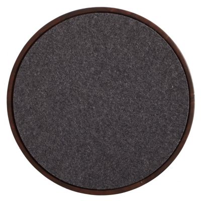 BDT846043 Blu Dot Turn Stool Felt Top - Color: Grey - TN1-ST sku BDT846043