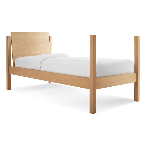 Blu Dot Post Up Bed - Color: Wood tones - Size: Twin - PO1-TWINBD-WO