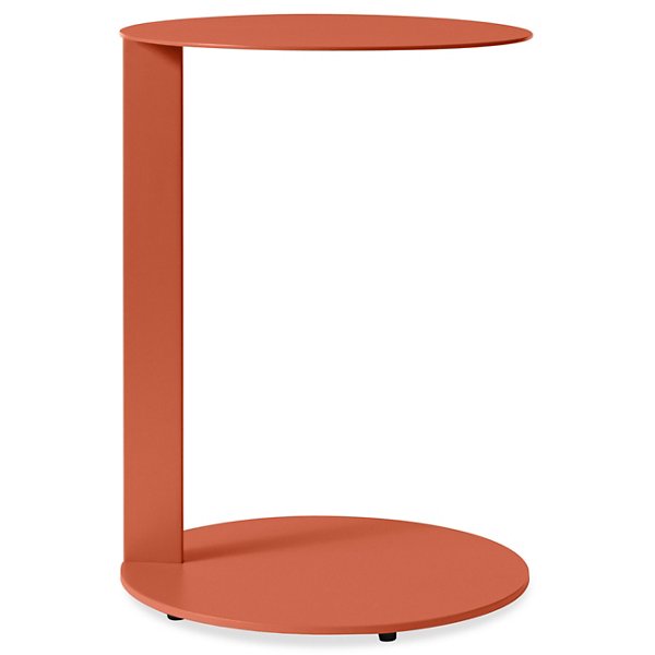 Blu Dot Note Side Table - Color: Red - Size: Small - NT1-SIDTBL-TM