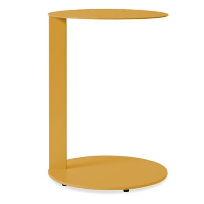 Blu Dot Note Side Table - Color: Yellow - Size: Small - NT1-SIDTBL-MU
