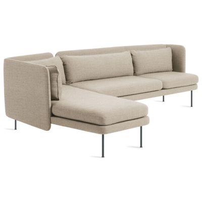 Blu Dot Bloke Sofa with Chaise - Color: Beige - BL1-RARMCH-ST