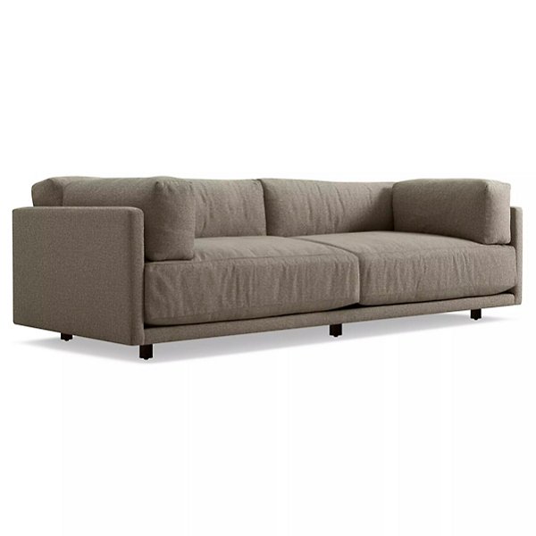Blu Dot Sunday Sofa - Color: Grey - Size: 102 - SN1-102SFA-BK