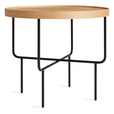 Blu Dot Roundhouse Side Table - Color: Wood tones - Size: Low - RH1-LOSDTB-