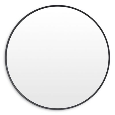 Blu Dot Hoopla Mirror - Color: Grey - Size: Large - MR1-LGHOOP-OB