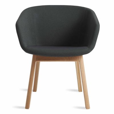 Blu Dot Host Dining Chair - Color: Black - HO1-DNCHWO-EV