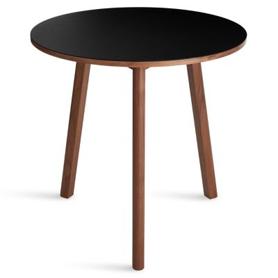 BDT2046146 Blu Dot Apt Round Cafe Table - Color: Black - Size sku BDT2046146