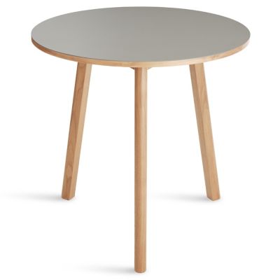 BDT2046147 Blu Dot Apt Round Cafe Table - Color: Grey - Size: sku BDT2046147